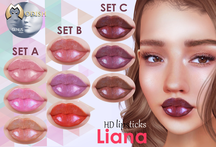 ::Modish:: [Demo] Liana Lipsticks-Genus
