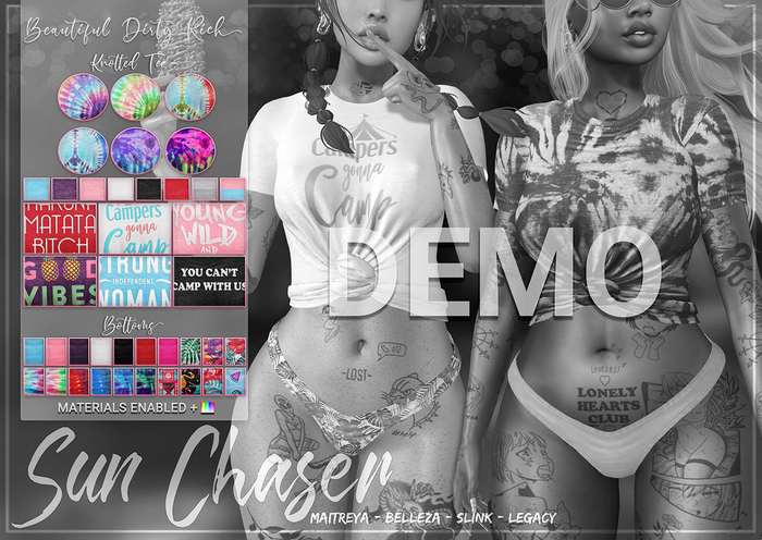 ...:::Beautiful Dirty Rich:::... Sun Chaser -Outfit- DEMO