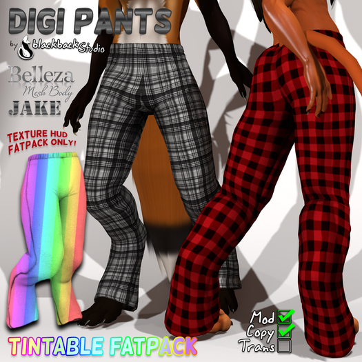 [bbS] Digi Pants - Belleza Jake - FATPACK