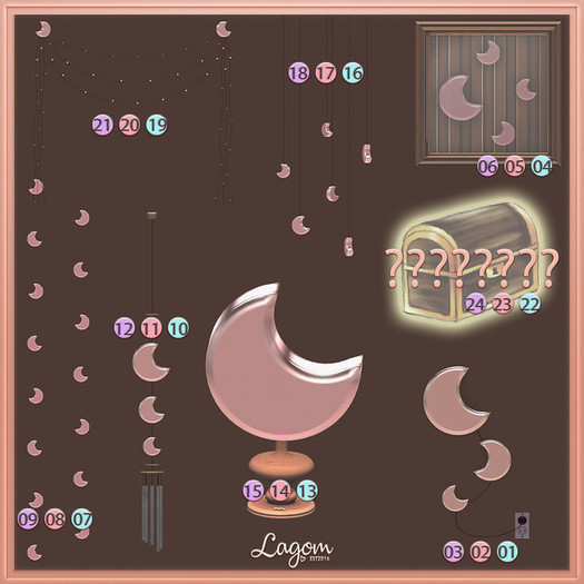 03. LAGOM - GlassMoon [Wall Light Purple]