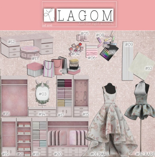 LAGOM - Arabella Walk in [Mannequin] #02 RARE