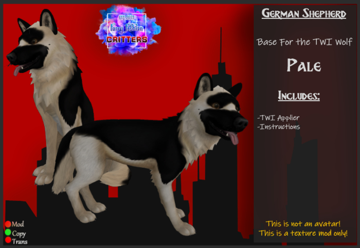 ~FF~ German Shepherd Mod -Pale (Add me!)