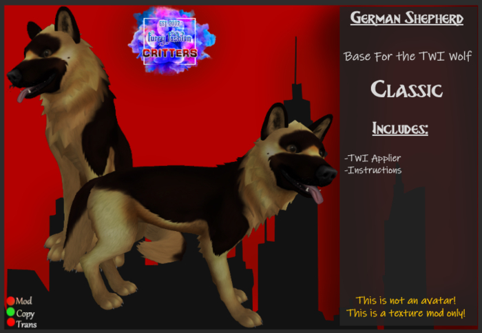 ~FF~ German Shepherd Mod - Classic [REMASTERED]