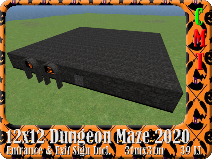 *TGA* 12x12 Dungeon Maze v2020xCx
