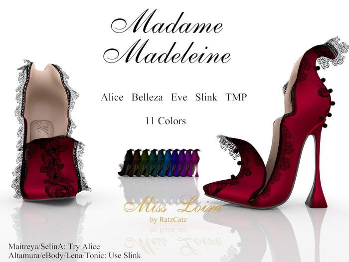 .: Miss Loire :. *Madame Madeleine* darks (add to unpack)