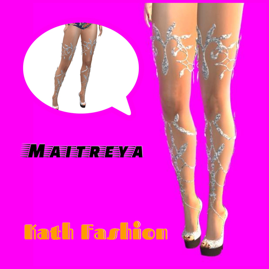 K F maitreya- White boots