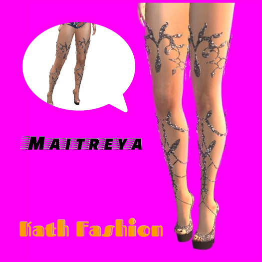 K F maitreya- Silver Boots