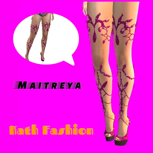 K F maitreya- Magenta Boots