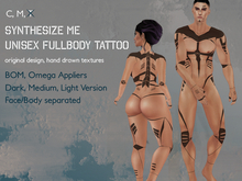 Synthesize Me - Unisex Fullbody Tattoo - BOM, Omega