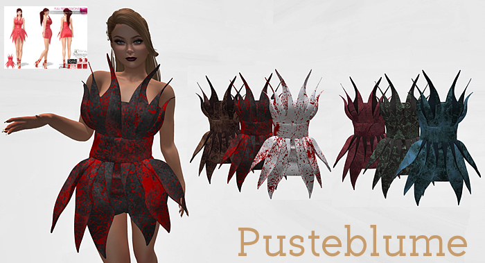 [Pusteblume]Texture for MI964062 Red Fashion Dress Set 3