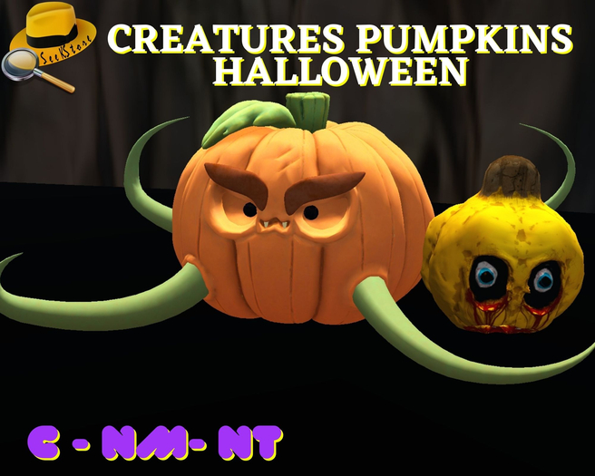 *Seek* creatures pumpkins halloween