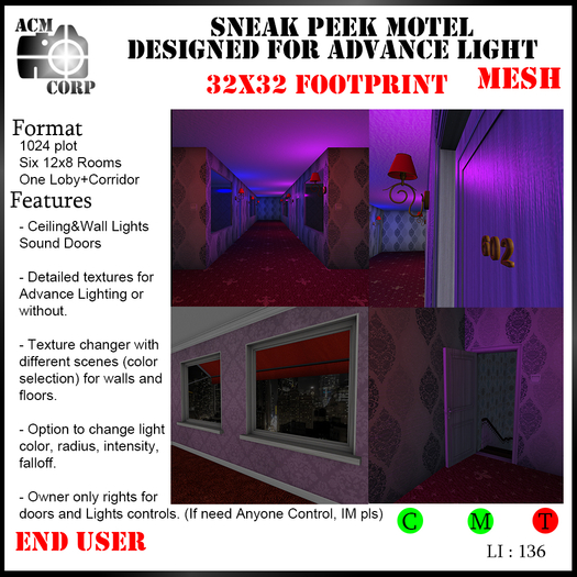 (ACM Corp) Sneak Peek Motel (ADD ME)