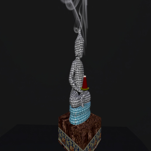Y.B.'s  Tiny Crystal BabyBlueBudha ElephantStone