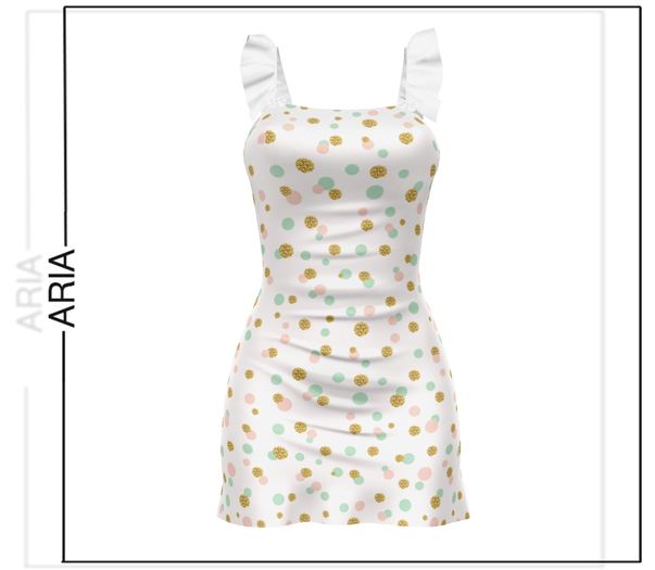 ARIA // Hope Kate Tiny Bows Dress eBODY Reborn Maitreya Petite Legacy Perky Lovemomma