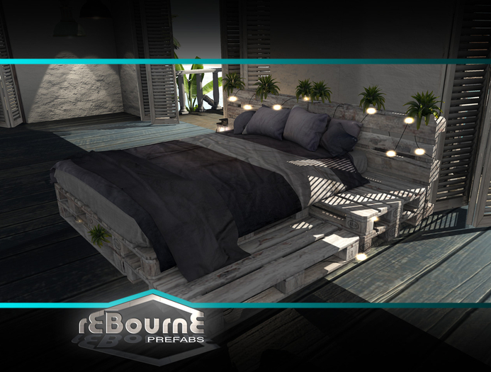 reBourne pallet ground bed PG (click to wear)