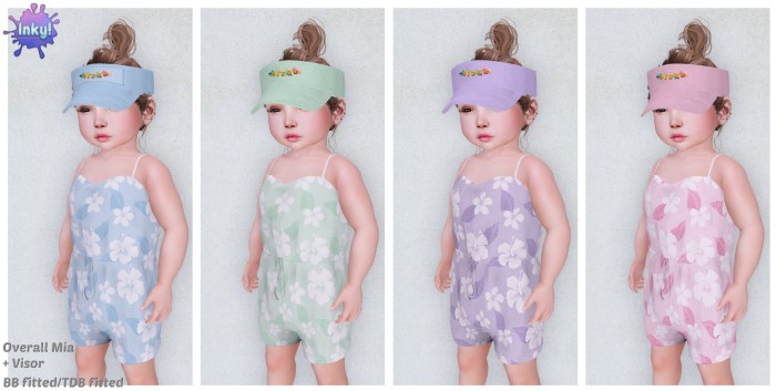 Inky! overall Mia FATPACK