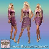~AD~ Dress 'Blossom' Magenta