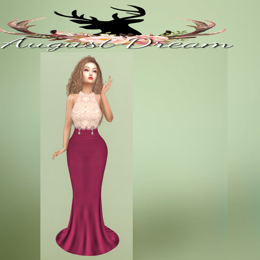 ~`*`AD`*`~ Jisoo Wedding Dress - Maitreya - Crochet Pink