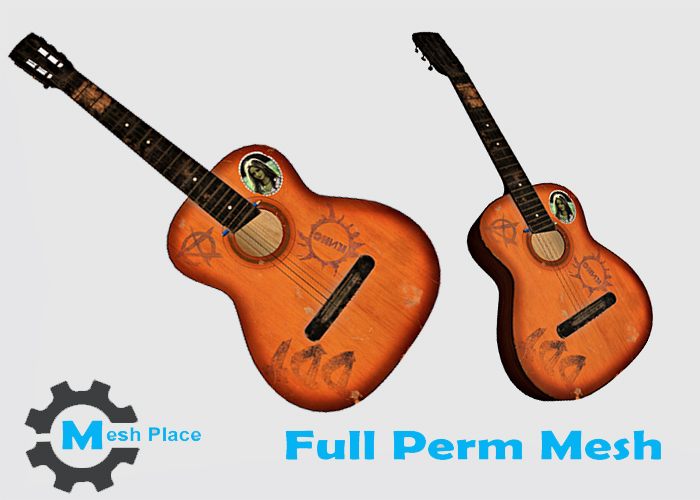 Mesh Place - Old Guitar (add to unpack)