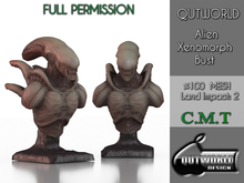 .::QUTWORLD Alien Xenomorph Bust::.FP Unpack (ADD)