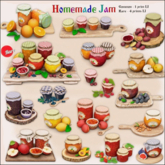 OW Homemade red plum jam