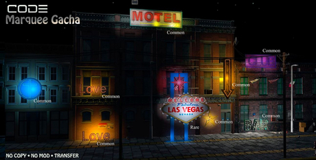 Second Life Marketplace - *CODE* Marquee Love (For Wall)