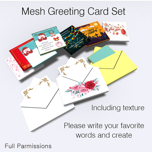 Mesh Greeting Cards Box