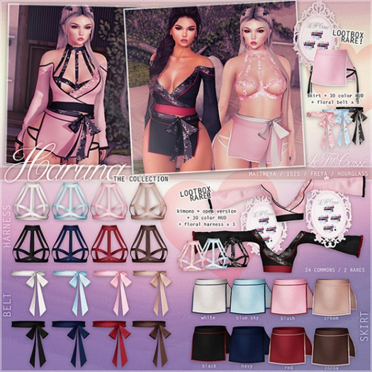 {le fil casse} Haruna Skirt Maitreya Pink