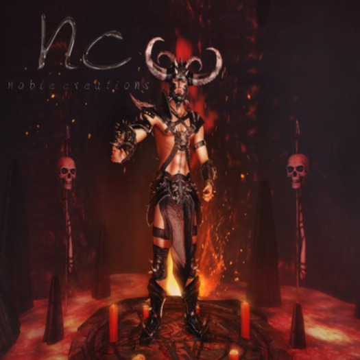 [NC] - RARE - The Infernal Warrior - Helmet Beige