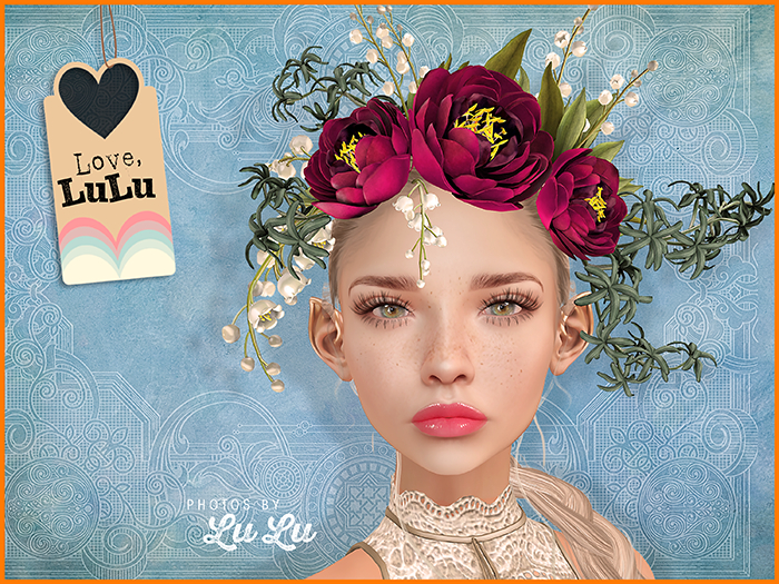 *LODE* Head Accessory - Valley Crown [dark pink]