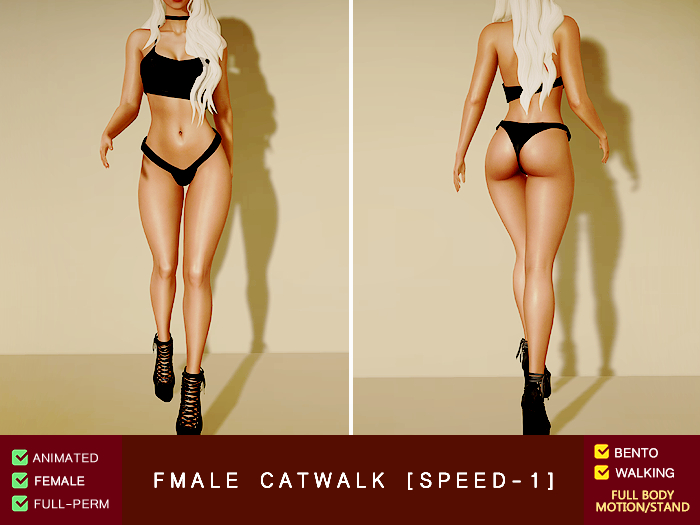 Female CatWalk (Speed-1)