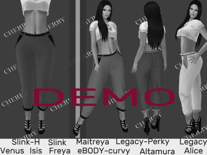 Cherry Pants-Michelle DEMO