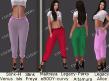 Cherry Pants-Michelle grey-pink