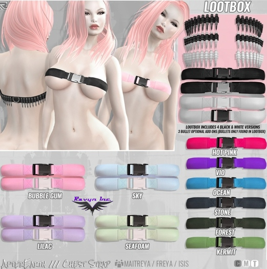 Razor/// Afterearth Chest Strap - Lilac