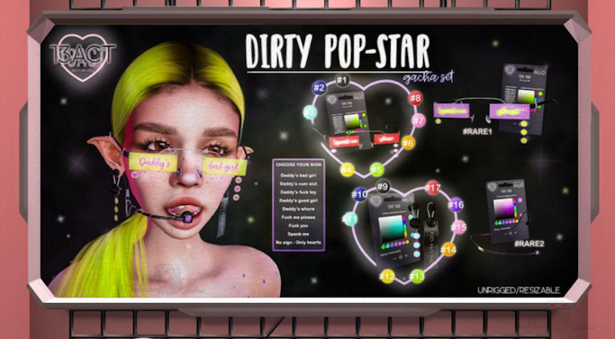 !13ACT - Dirty Pop-Star gacha set #16