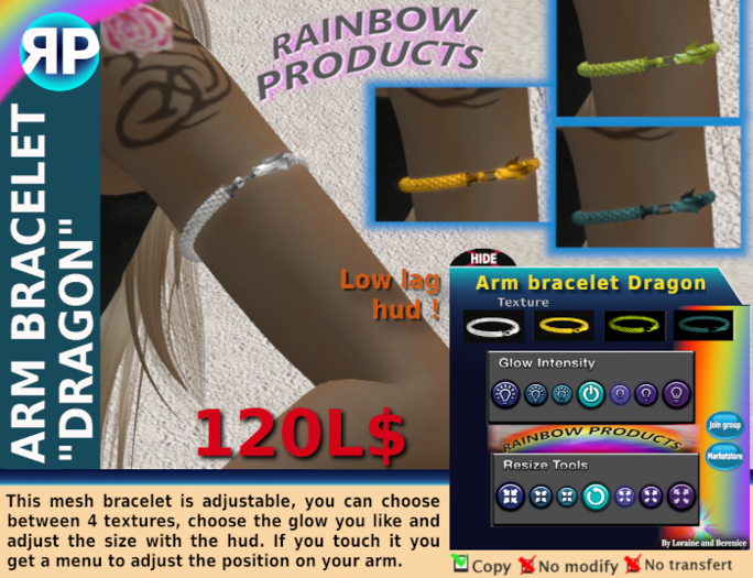 Arm Bracelet Dragon