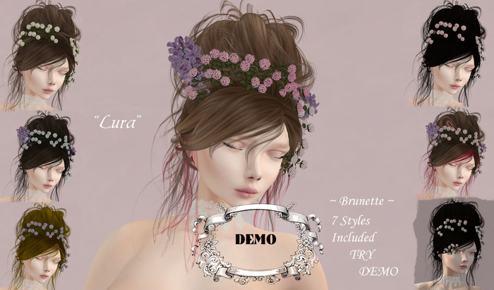 LURA Hair - Brunettes - 7 Styles Included DEMO