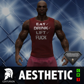 CENTURION AES VEST - EAT DRINK LIFT - RED