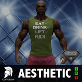 CENTURION AES VEST - EAT DRINK LIFT - GREEN