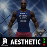 CENTURION AES VEST - EAT DRINK LIFT - BLUE