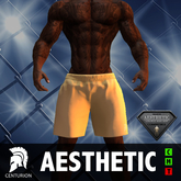 CENTURION AES JOGGER SHORTS GOLD VENDOR VENDOR