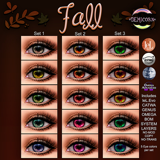 {Demicorn} Fall Eyes - Fatpack