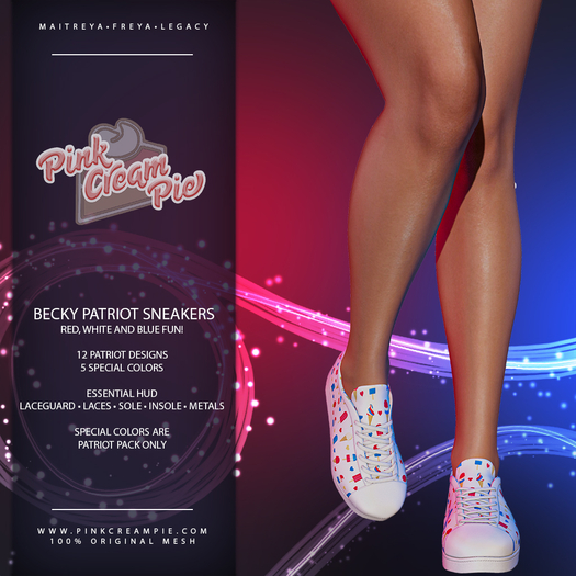 !PCP :: Becky Sneakers [Patriot Pack]