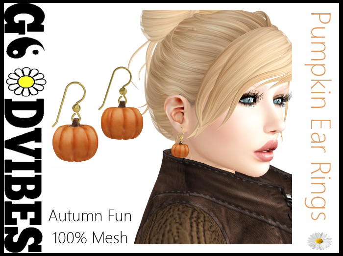 Pumpkin Earrings * Add - Touch - UnPack