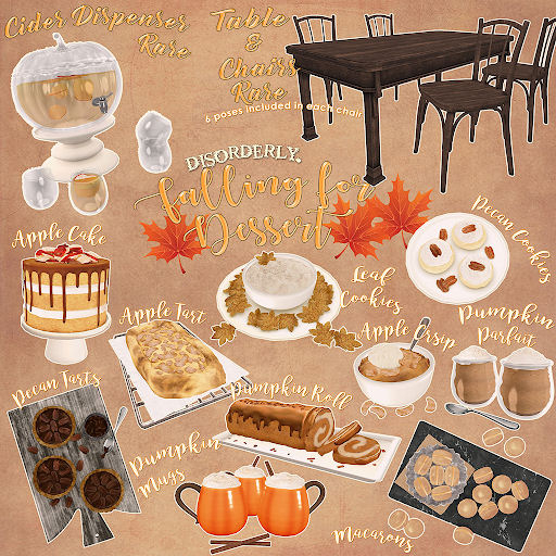 DISORDERLY. / Falling for Desserts / Cider Dispenser / RARE