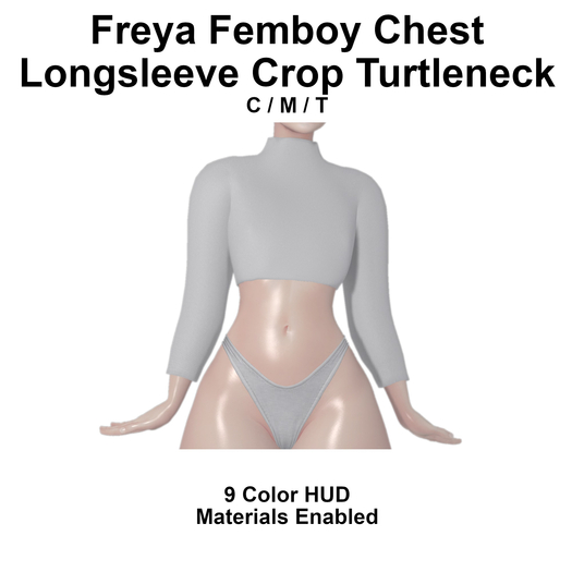 .Freya Flat Chest Longsleeve Turtleneck Boxed
