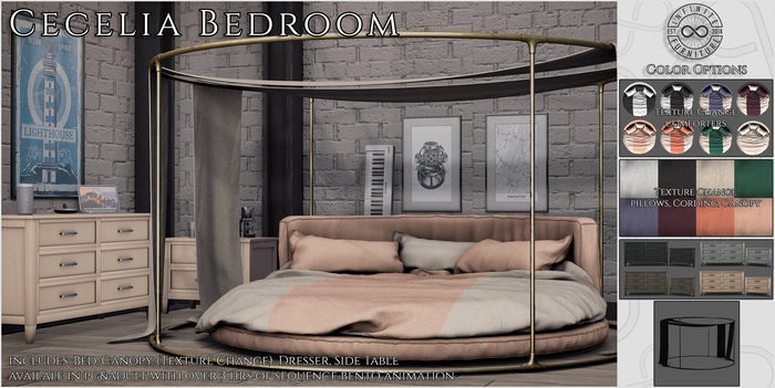 Infinite - Cecelia Bedroom FATPACK (PG)