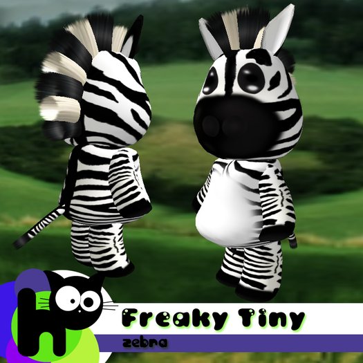 FreakyKitteh - Tiny avi Zebra