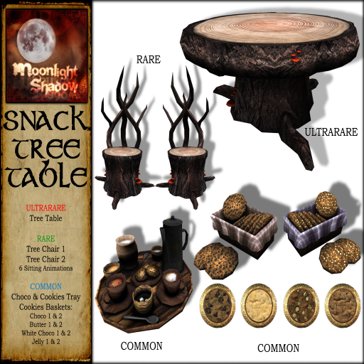 "Moon_Sha" Chocolat & Cookies Tray <<COMMON>>