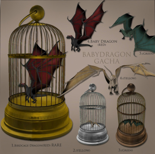 3.Birdcage Dragon GREEN